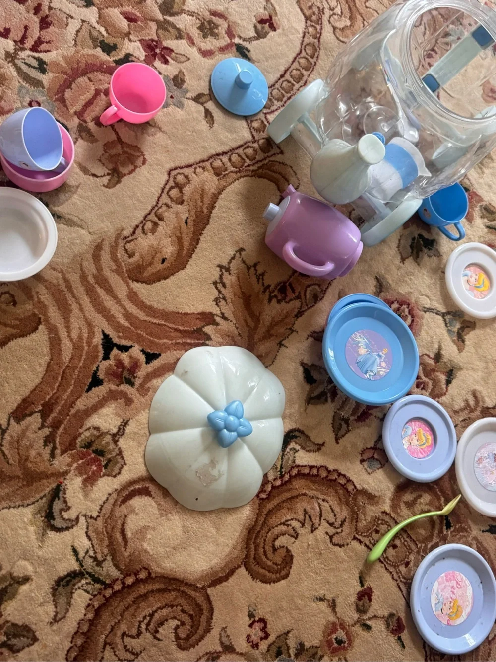 Disney princess tea set collection pretend play